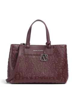 Armani Exchange Liz M Handbag imitation leather berry Online