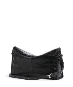 Clearance Lora Croco S Crossbody bag embossed leather Crossbody Bags
