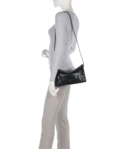Clearance Lora Croco S Crossbody bag embossed leather Crossbody Bags