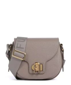 New Lotus Mini Crossbody bag grained leather Crossbody Bags