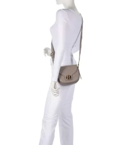 New Lotus Mini Crossbody bag grained leather Crossbody Bags