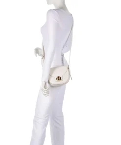 Online Lotus Mini Crossbody bag grained leather Crossbody Bags