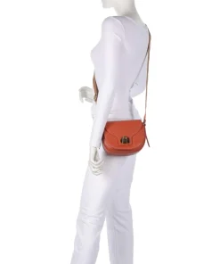 Discount Lotus Mini Crossbody bag grained leather Crossbody Bags