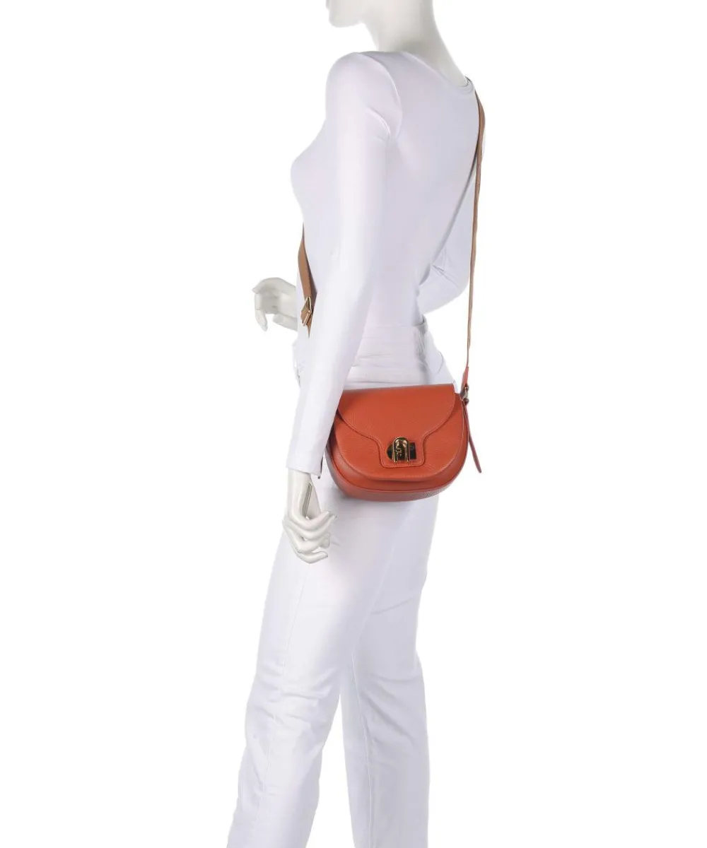Discount Lotus Mini Crossbody bag grained leather Crossbody Bags