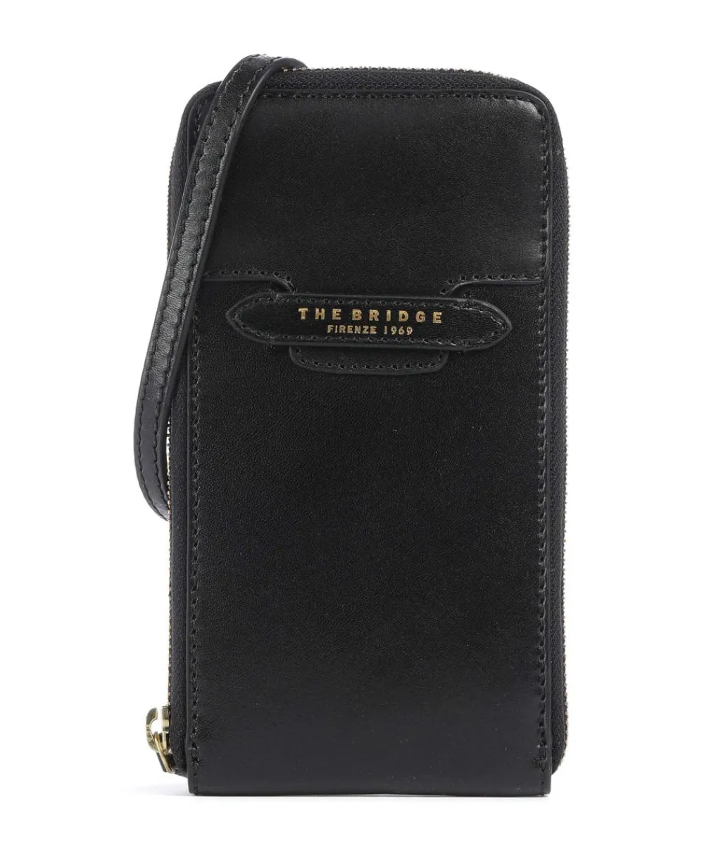 The Bridge Lucrezia Phone bag cow leather black Best