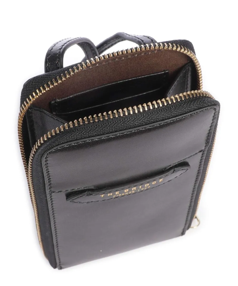 The Bridge Lucrezia Phone bag cow leather black Best