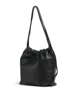 Best Lya Sheep Natural M Bucket bag sheepskin leather Shoulder Bags|Hobo Bags