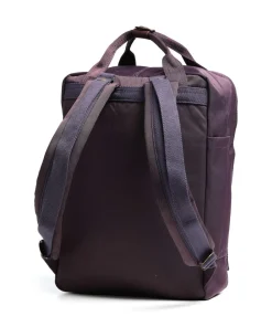Doughnut Macaroon Backpack 14″ nylon aubergine Best
