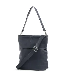 Zwei Mademoiselle.M M12 Hobo bag imitation leather navy Sale