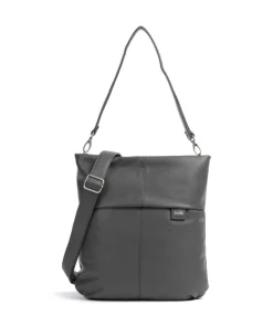 Zwei Mademoiselle.M M12 Hobo bag imitation leather dark grey Hot