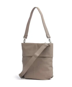 Zwei Mademoiselle.M M90 Hobo bag imitation leather beige Outlet