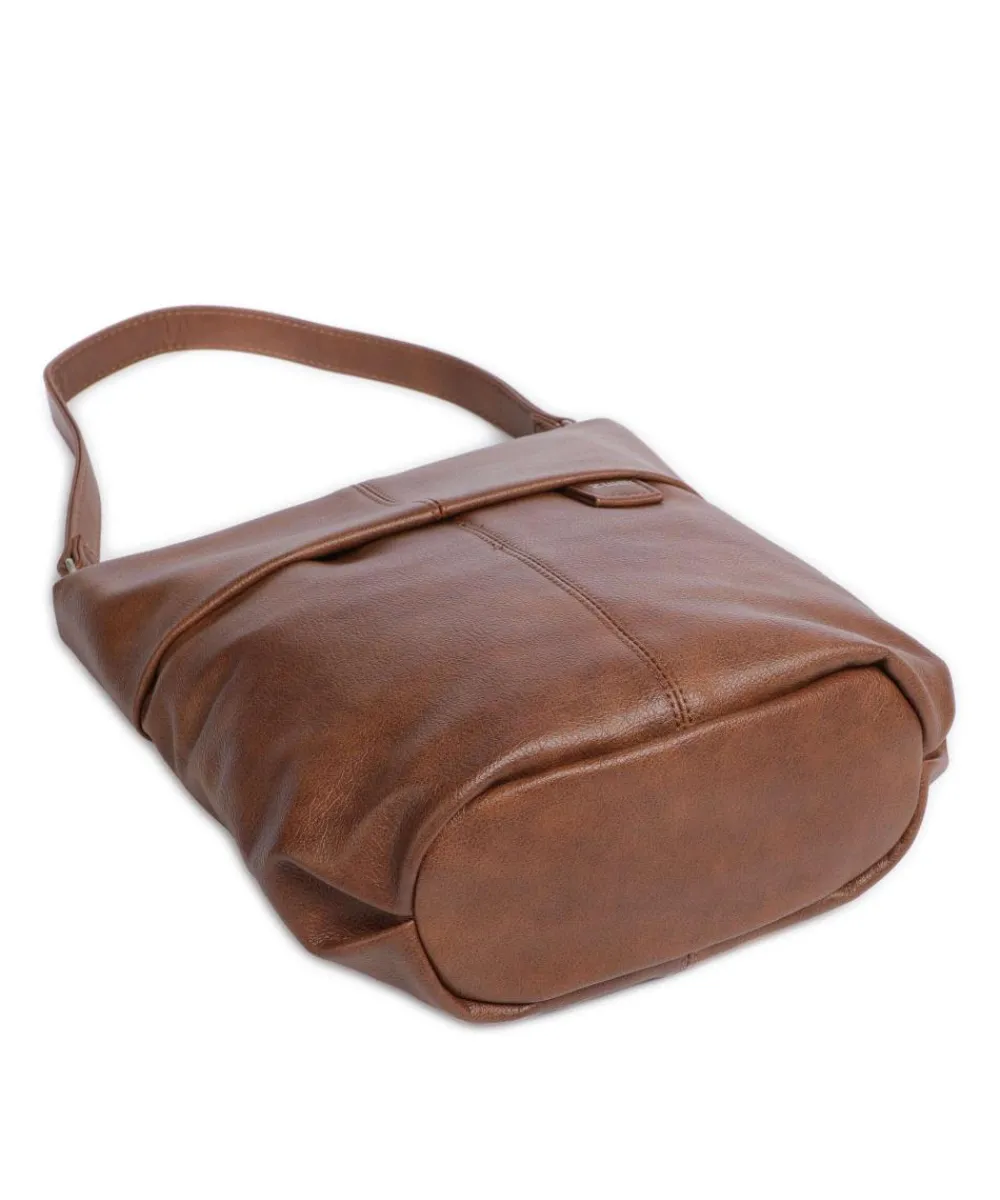 Zwei Mademoiselle.M M90 Hobo bag imitation leather cognac