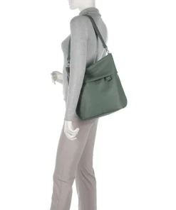 Zwei Mademoiselle.M M12 Hobo bag imitation leather green Discount