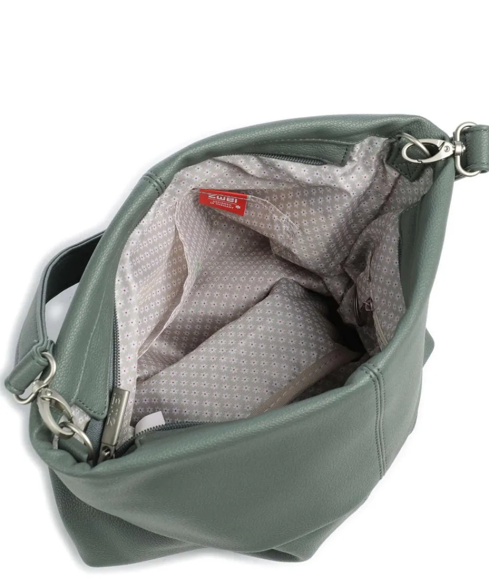 Zwei Mademoiselle.M M12 Hobo bag imitation leather green Discount