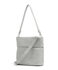 Zwei Mademoiselle.M M8 Shoulder bag imitation leather light grey