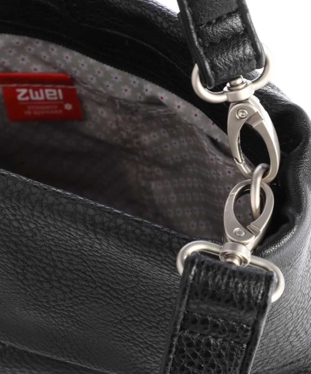 Zwei Mademoiselle.M M8 Shoulder bag imitation leather black Clearance