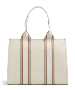 Armani Exchange Maggie L Tote bag imitation leather ivory Online