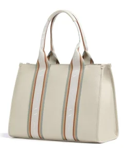 Armani Exchange Maggie L Tote bag imitation leather ivory Online