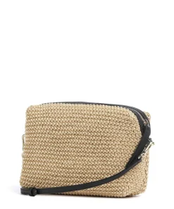 Abro Maglia Raffia Kaia Crossbody bag bast nature/black