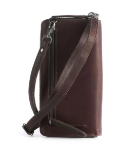 The Chesterfield Brand Malaga Phone bag cow leather dark brown Hot