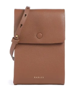 Radley London Mallow Street Phone bag grained leather brown