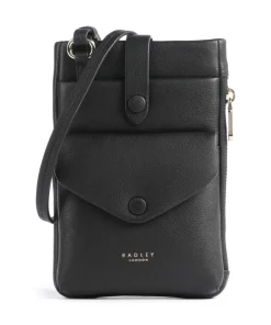 Radley London Mallow Street Phone bag grained cow leather black Clearance