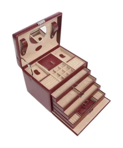 Clearance Merino 5 Etagen Jewelry box imitation leather Jewelry Boxes
