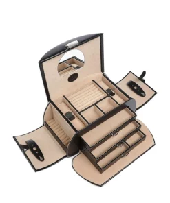 Clearance Merino 4 Etagen Jewelry box imitation leather Jewelry Boxes