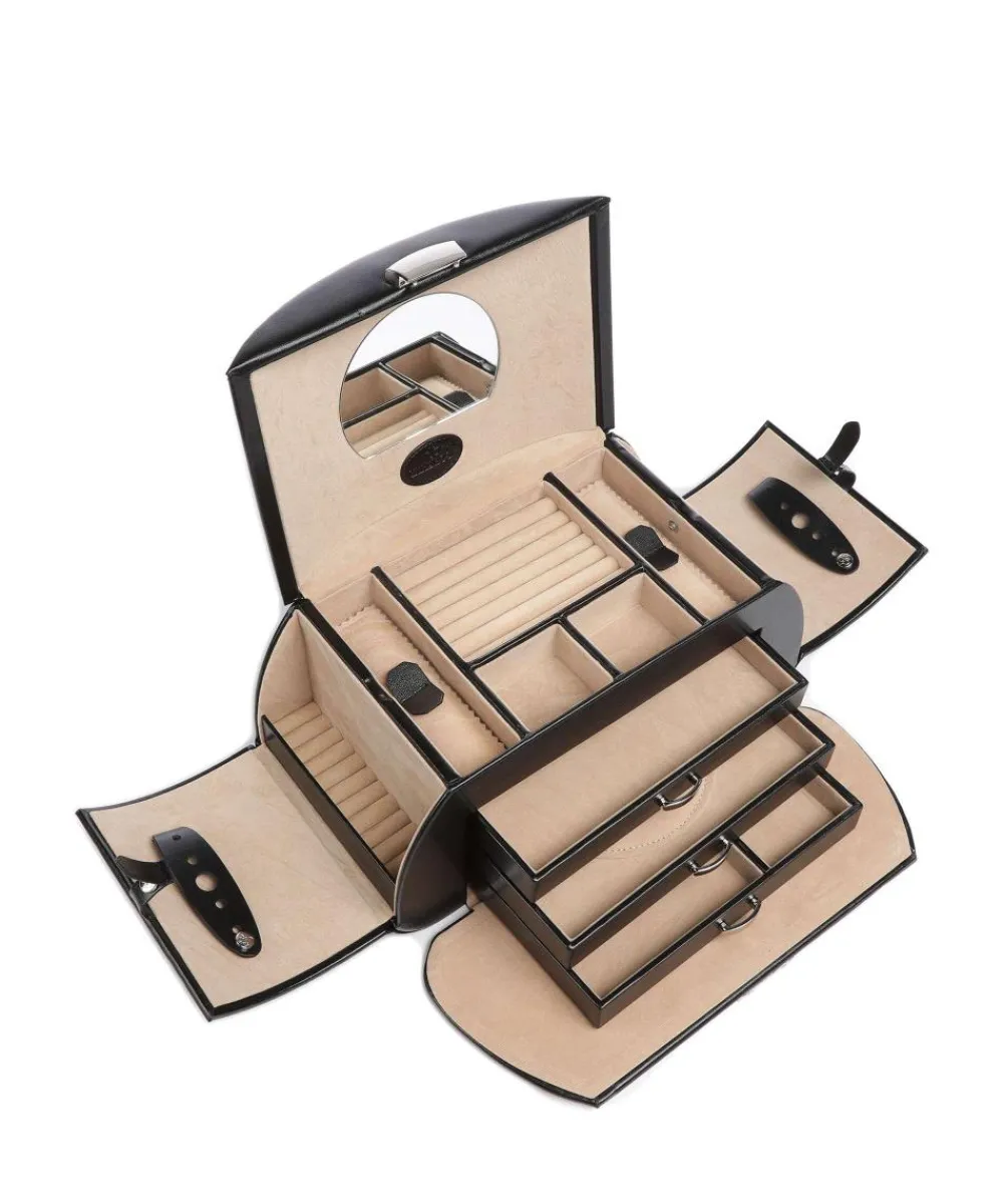 Clearance Merino 4 Etagen Jewelry box imitation leather Jewelry Boxes