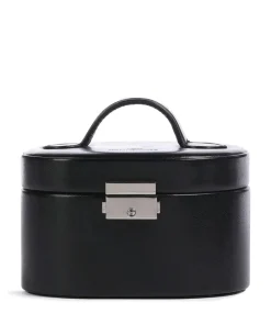 Windrose Merino Jewelry box imitation leather black Sale