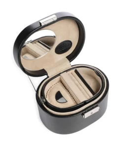 Windrose Merino Jewelry box imitation leather black Sale