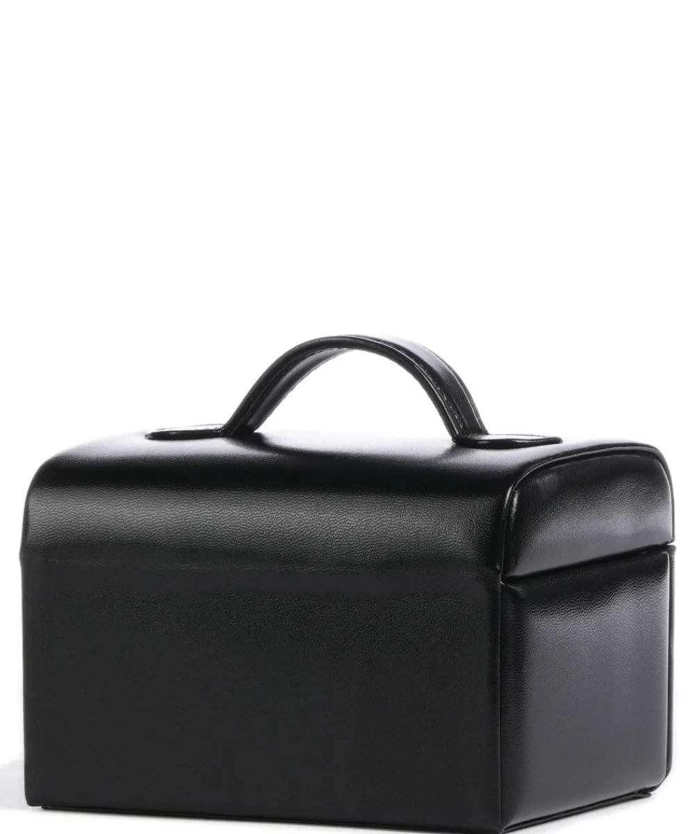 Windrose Merino Jewelry box imitation leather black Sale