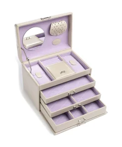 Hot Merino Moda Jewelry box imitation leather Jewelry Boxes