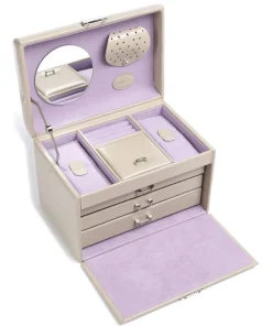 Hot Merino Moda Jewelry box imitation leather Jewelry Boxes