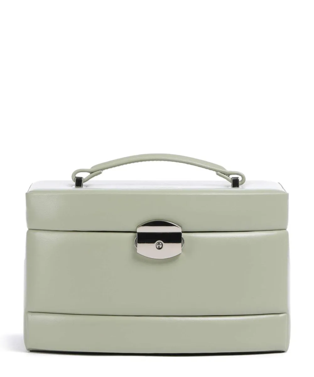 Windrose Merino Moda Jewelry box imitation leather pistachio New