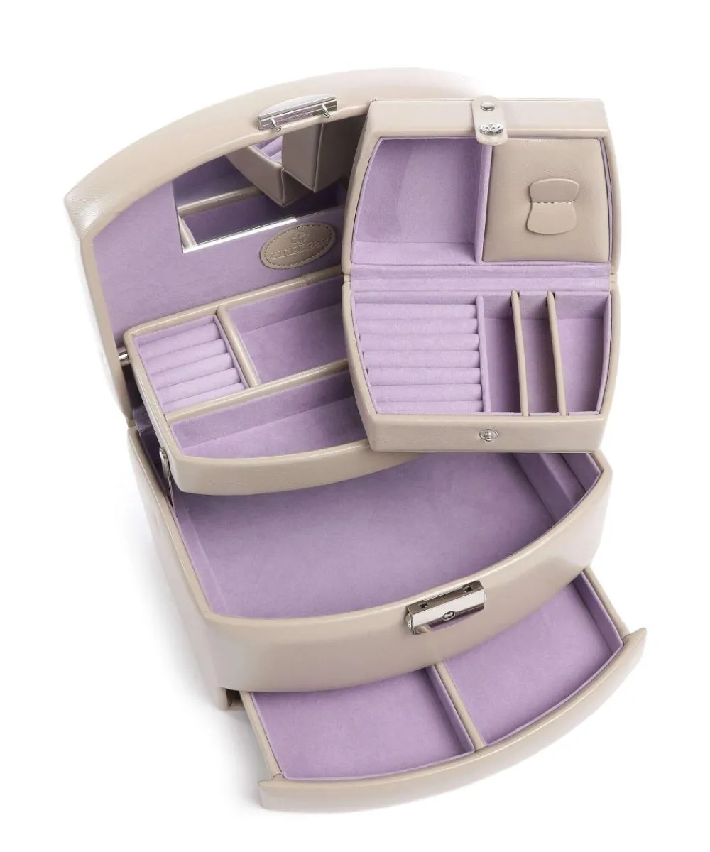 Best Merino Moda Jewelry box imitation leather Jewelry Boxes