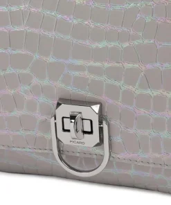 Mermaid Crossbody bag embossed cow leather Crossbody Bags