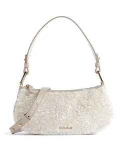 Hot Merveille Astrakan Shoulder bag grained cow leather, faux fur Shoulder Bags|Crossbody Bags