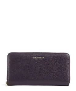 New Metallic Soft Wallet grained leather Wallets
