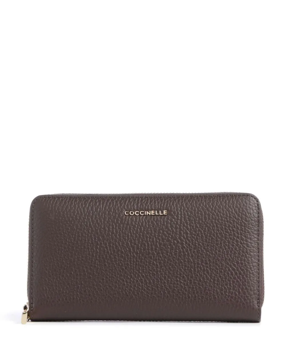 Sale Metallic Soft Wallet grained leather Wallets