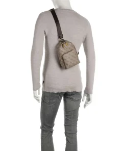 Guess Milano Eco Sling bag imitation leather beige Online