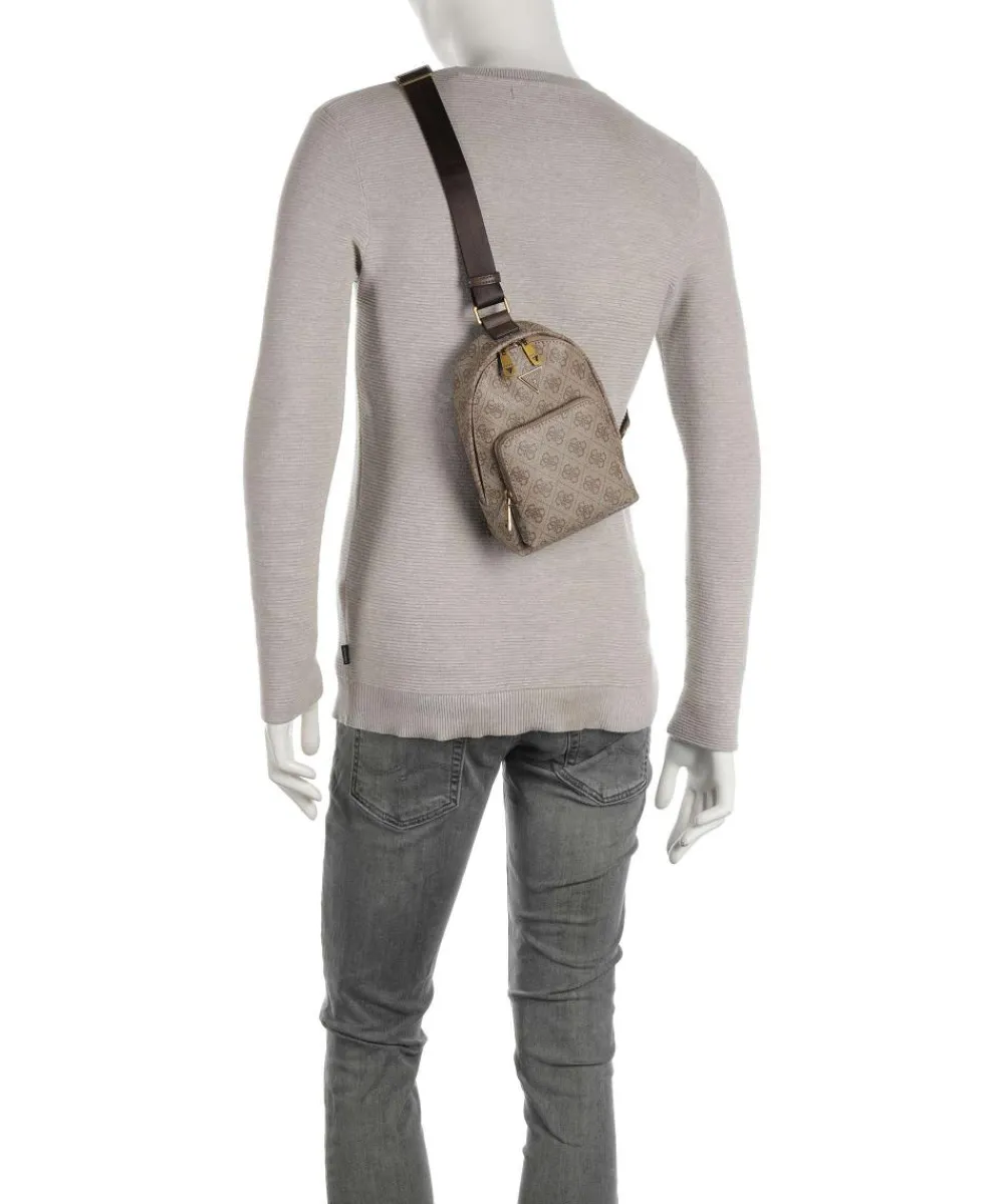 Guess Milano Eco Sling bag imitation leather beige Online