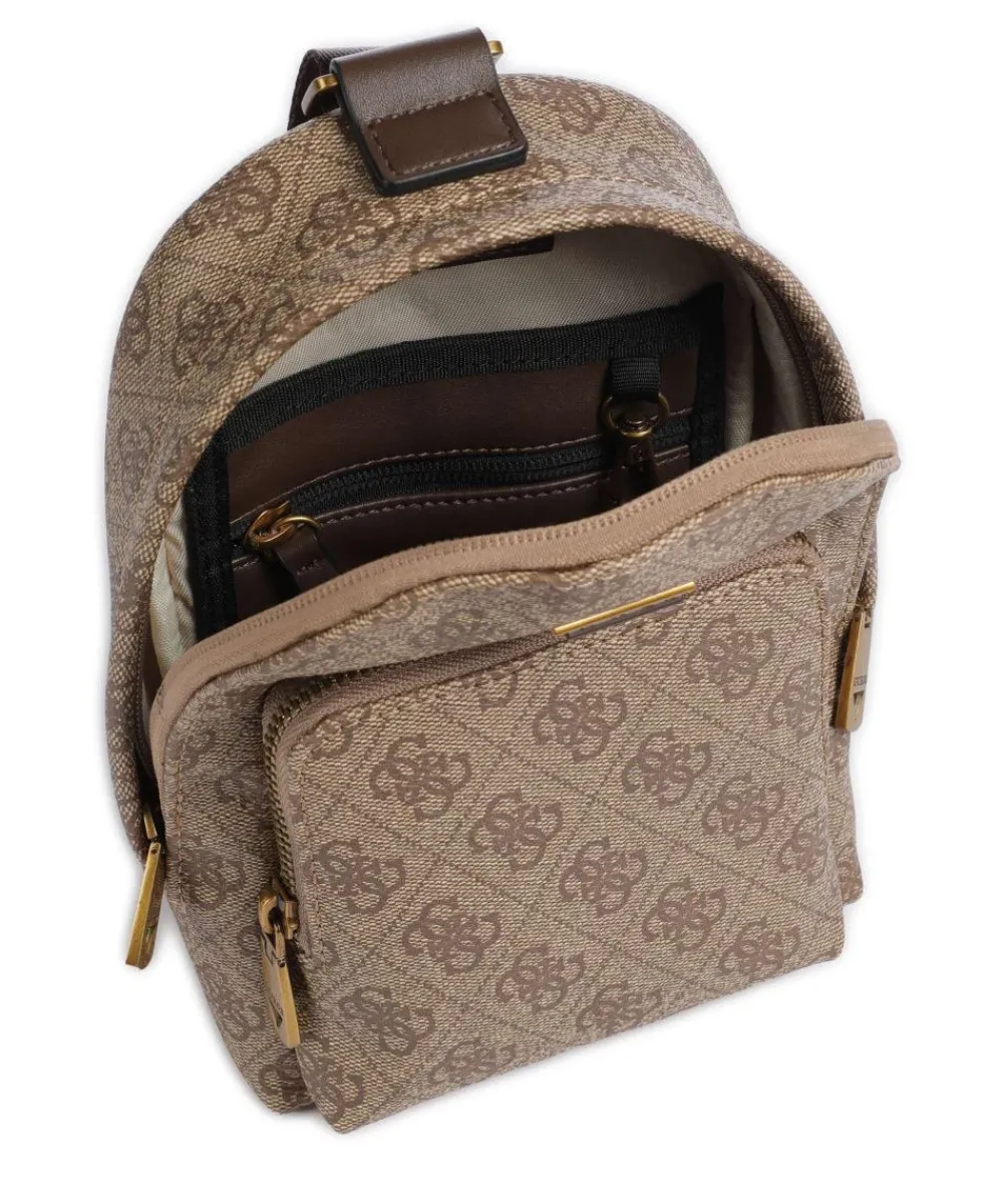 Guess Milano Eco Sling bag imitation leather beige Online