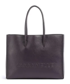 Outlet Myrtha Maxi Logo Tote bag grained leather Tote Bags