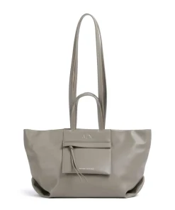 Armani Exchange Natalie M Tote bag imitation leather taupe