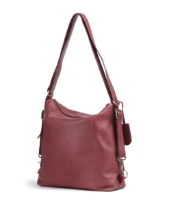 Burkely Natural Norah Backpack bag grained leather pink New