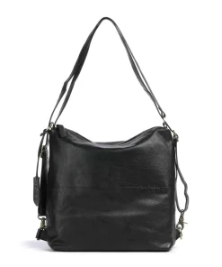 Burkely Natural Norah Backpack bag grained leather black Online