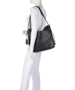 Burkely Natural Norah Backpack bag grained leather black Online
