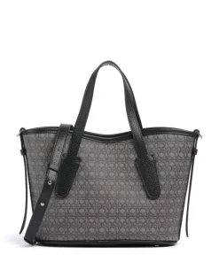 Coccinelle Never Without Bag Monogram Handbag cotton grey/black Discount