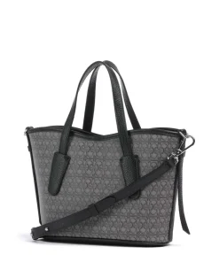 Coccinelle Never Without Bag Monogram Handbag cotton grey/black Discount